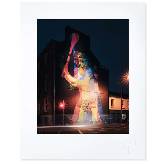 Aches Hurling Mural on Angelsea Street Print - Spailpín - 8x10" Print