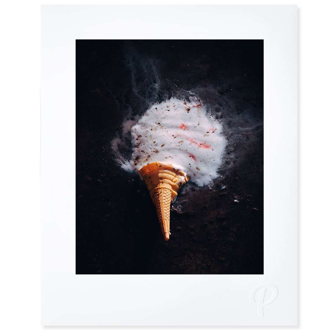 Ice-Cream Splat Print - Spailpín - 12x15" Print