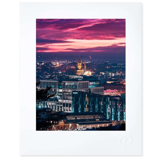 Smouldering Sunset 2021 Print (Portrait) - Spailpín - 12x15" Print
