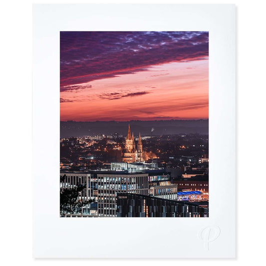 Smouldering Sunset Print 2023 - Spailpín - 8x10" Print