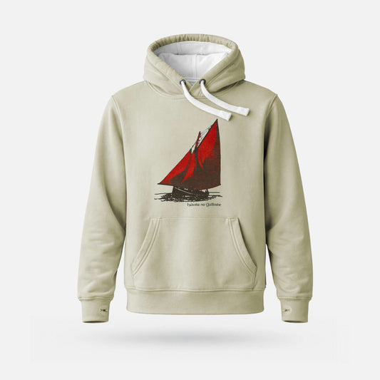 Húicéir na Gaillimhe - Heavyweight Adults' Hoodie - Spailpín - Pistachio / S