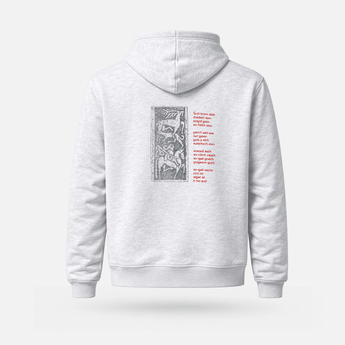 Scél Lemm Dúib - Adults' Midweight Hoodie - Spailpín