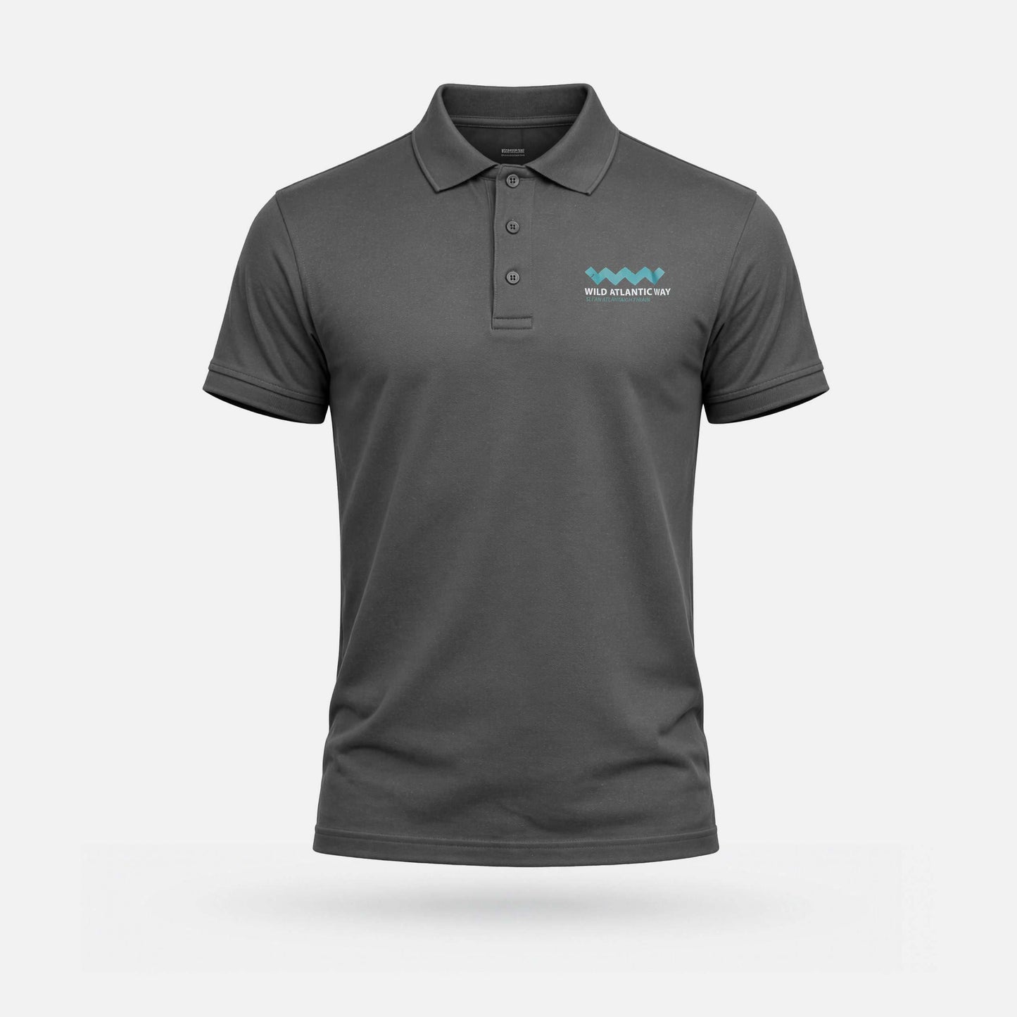 Wild Atlantic Way - Adults' Polo Shirt - Spailpín - Grey / S