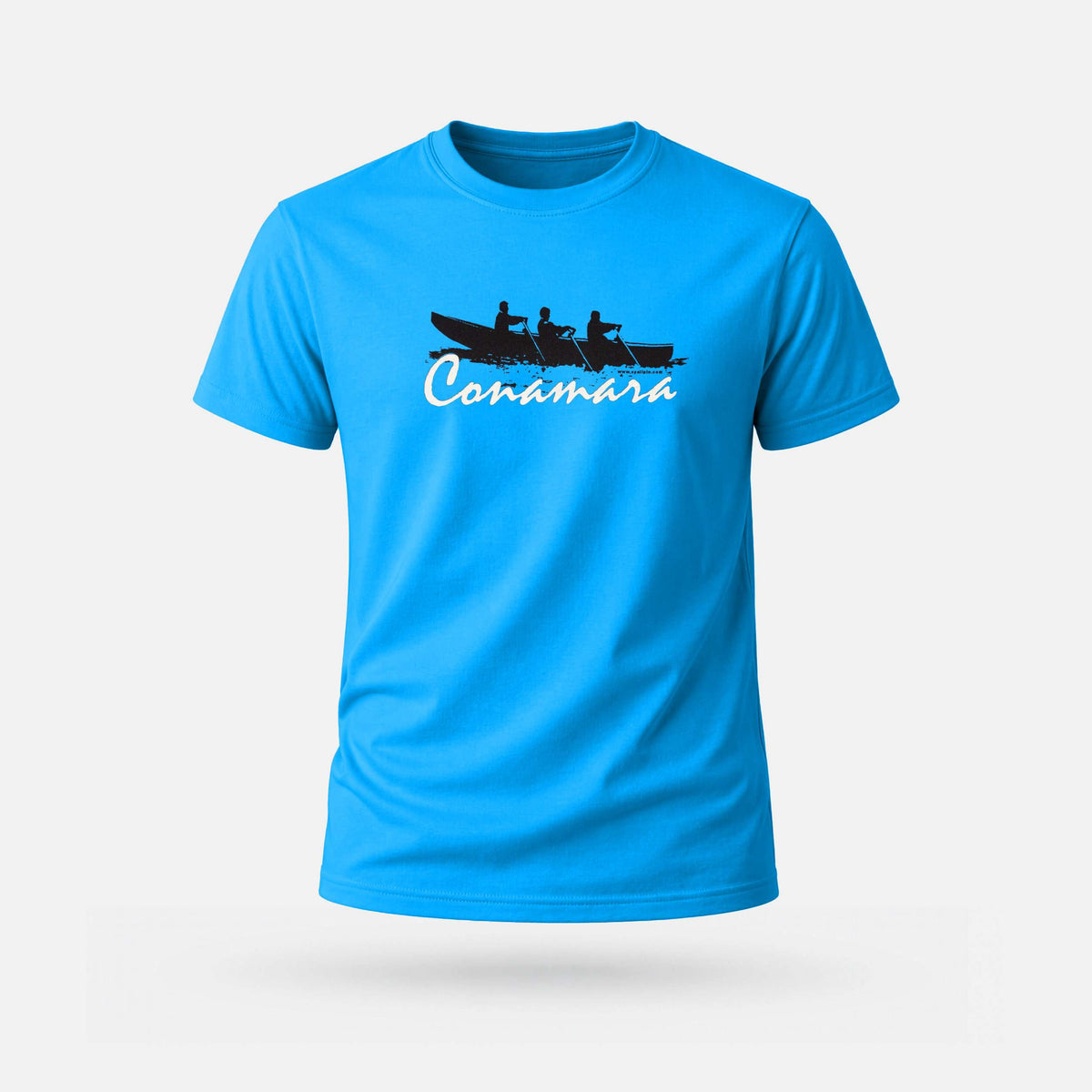 Conamara Curach - Adults' T-Shirt - Spailpín - Aqua Blue / S