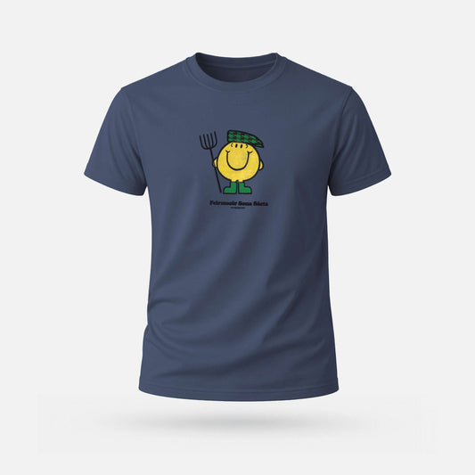 Feirmeoir Sona Sásta - Adults' T-Shirt - Spailpín - Denim / S