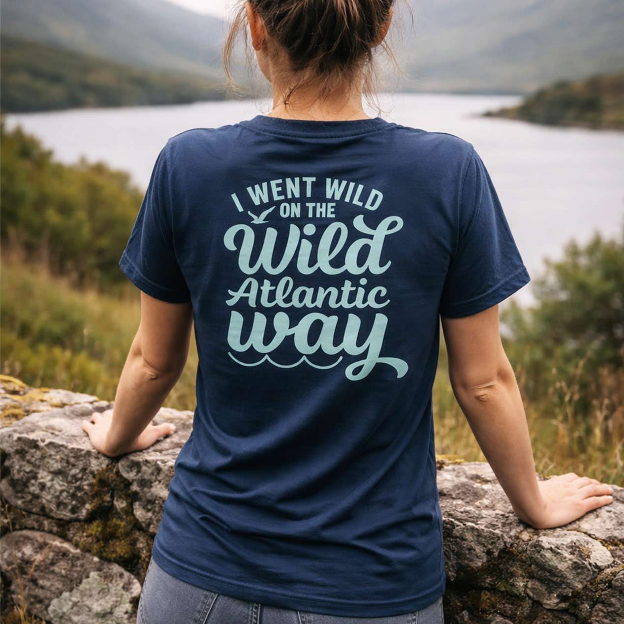 I Went Wild On the Wild Atlantic Way - Adults' T-Shirt - Spailpín