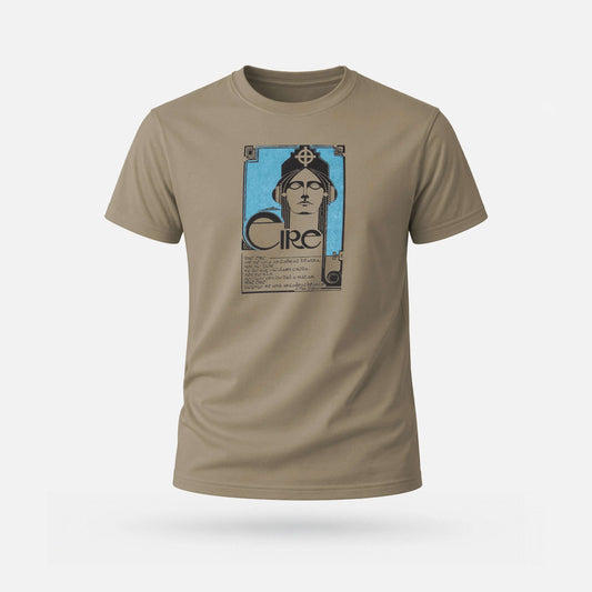 Mise Éire - Adults' T-Shirt - Spailpín - Khaki 1 / S