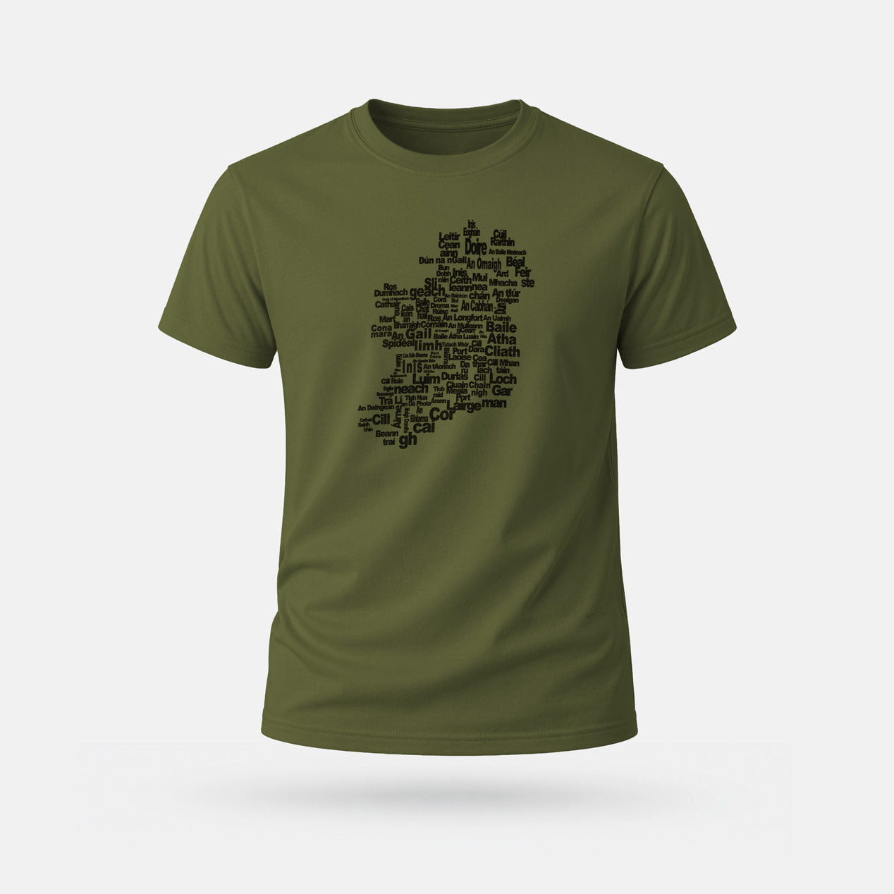 Mapa Logainmneacha - Adults' T-Shirt