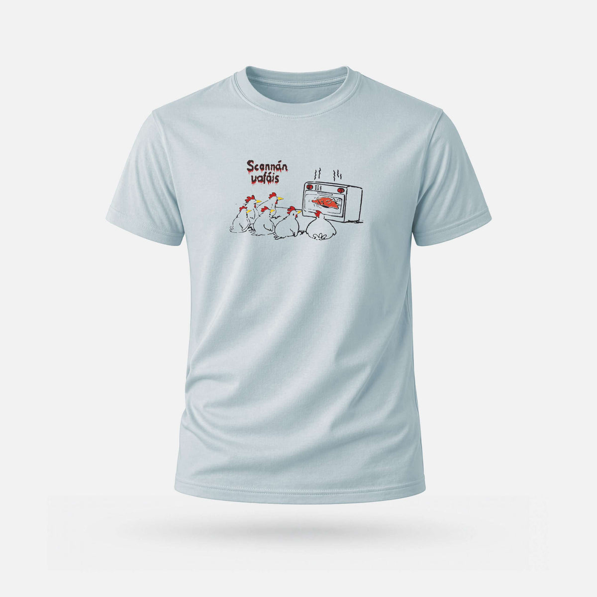 Scannán Uafáis - Adults' T-Shirt - Spailpín - Light Teal / M