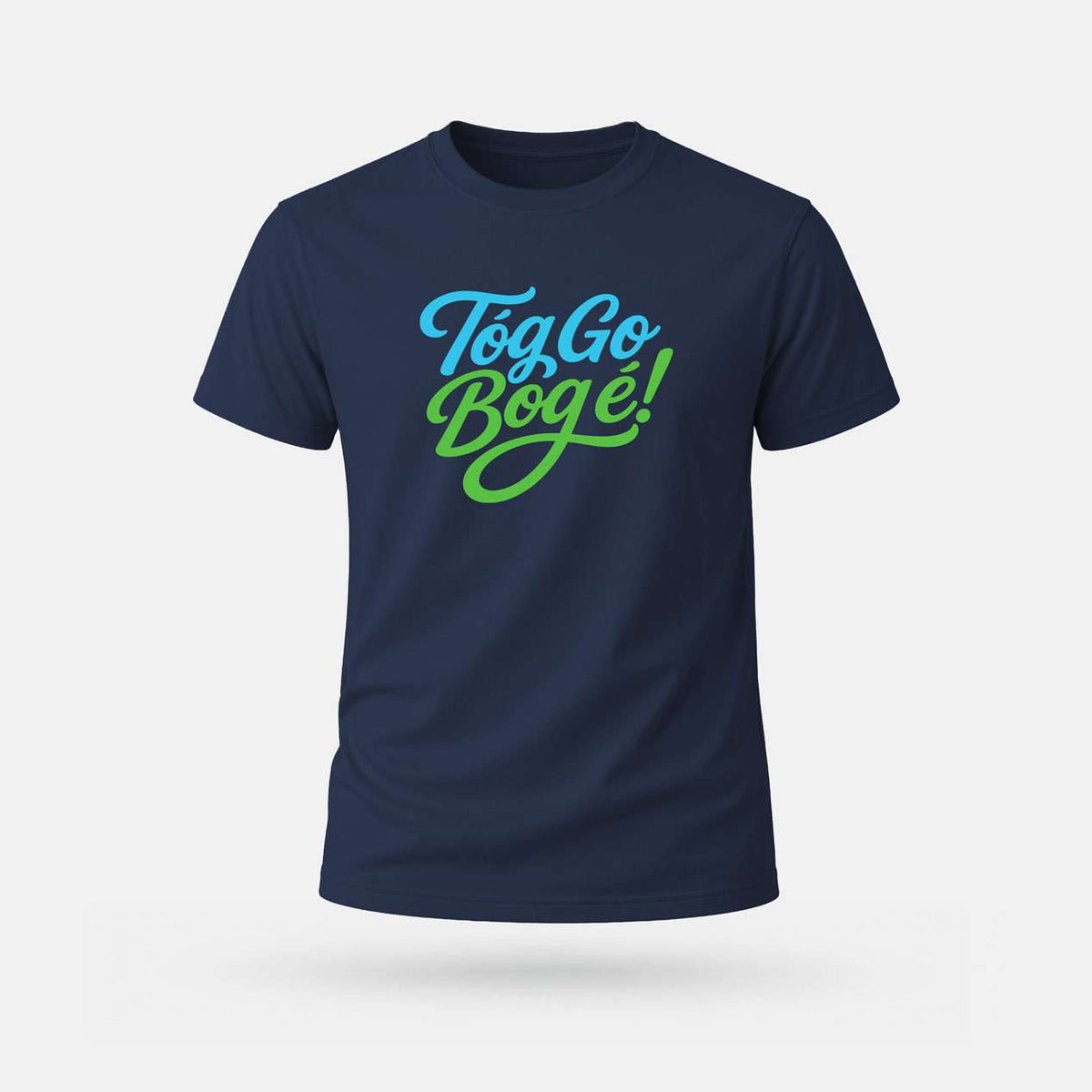 Tóg Go Bog É! 2026 - Adults' T-Shirt - Spailpín - Navy / S