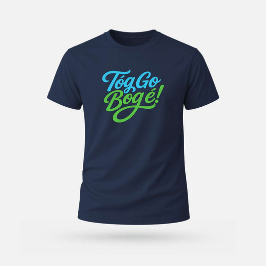 Tóg Go Bog É! 2026 - Adults' T-Shirt - Spailpín - Navy / S