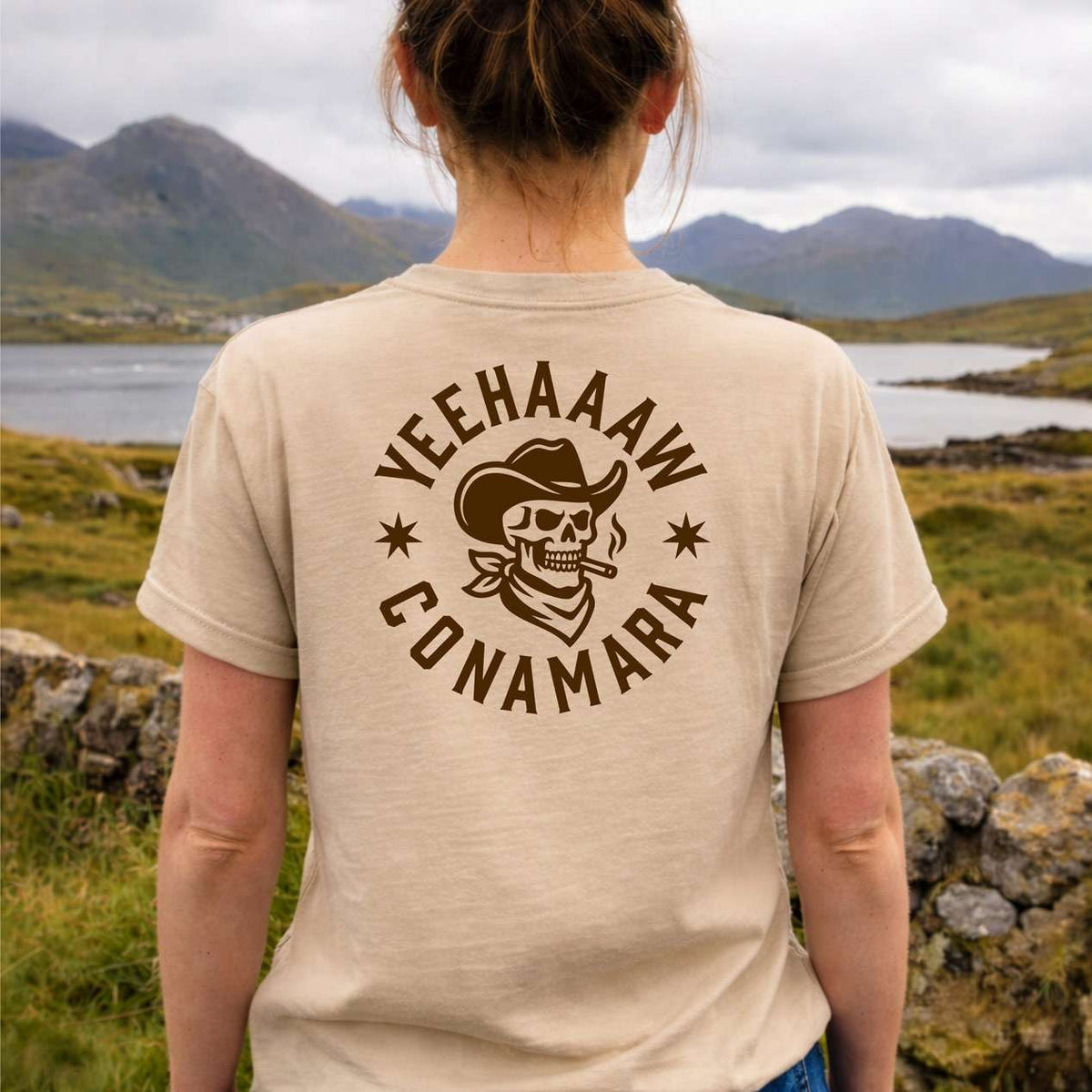 Yeehaaaw Conamara - Adults' T-Shirt - Spailpín