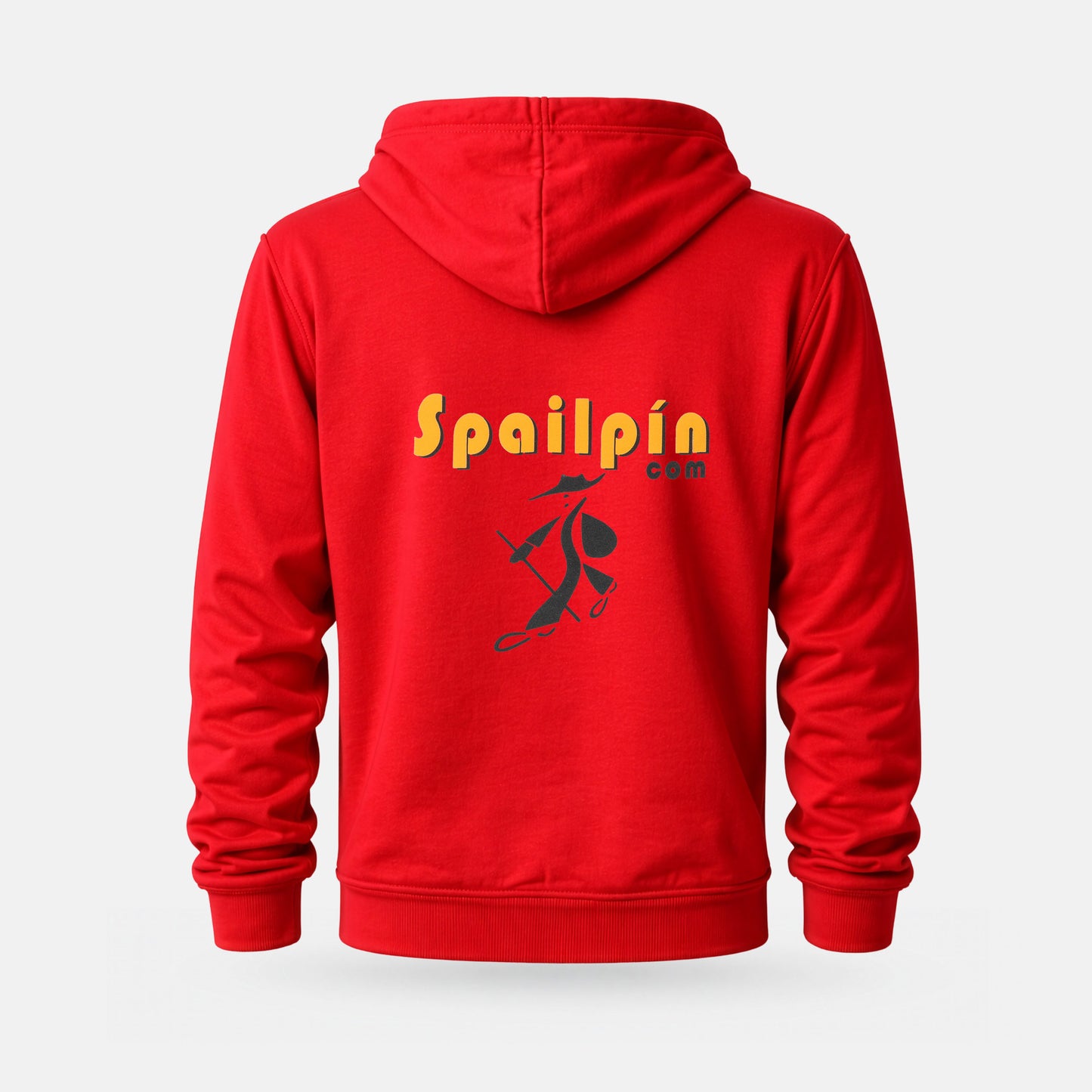 Classic Spailpín Branded - Midweight Adults' Zip-Up Hoodie