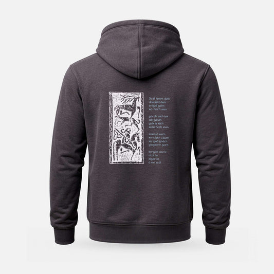 Scél Lemm Dúib - Adults' Midweight Zip-Up Hoodie - Spailpín