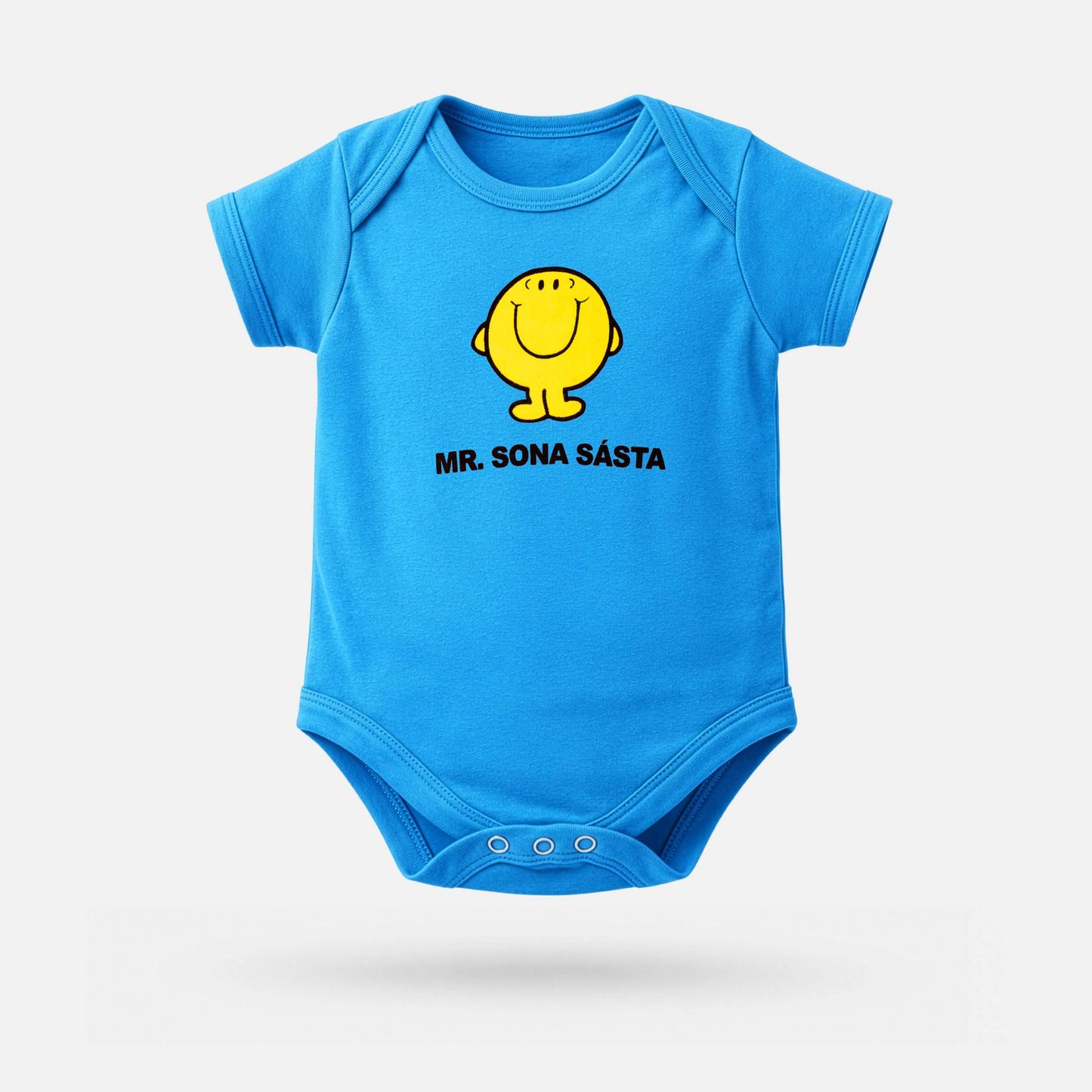 Mr. Sona Sásta - Baby Grow - Spailpín - 0-3 Months / Aqua Blue