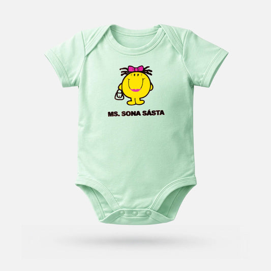 Ms. Sona Sásta - Baby Grow - Spailpín - 0-3 Months / Gumdrop Green