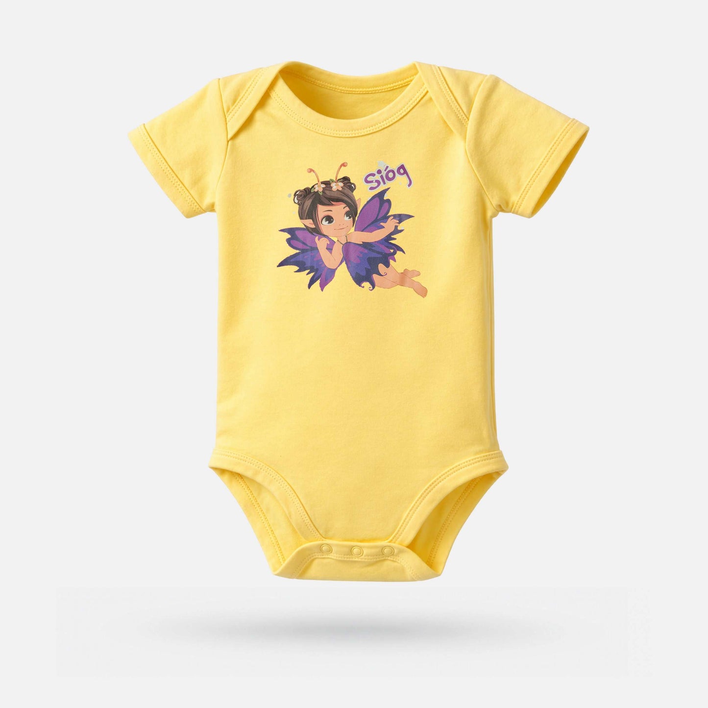 Sióg - Baby Grow - Spailpín - 0-3 Months / Pale Yellow