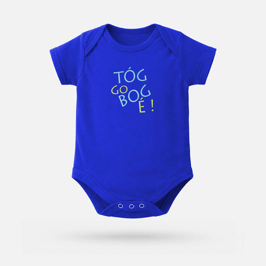 Tóg Go Bog É! - Baby Grow - Spailpín - 0-3 Months / Royal Blue