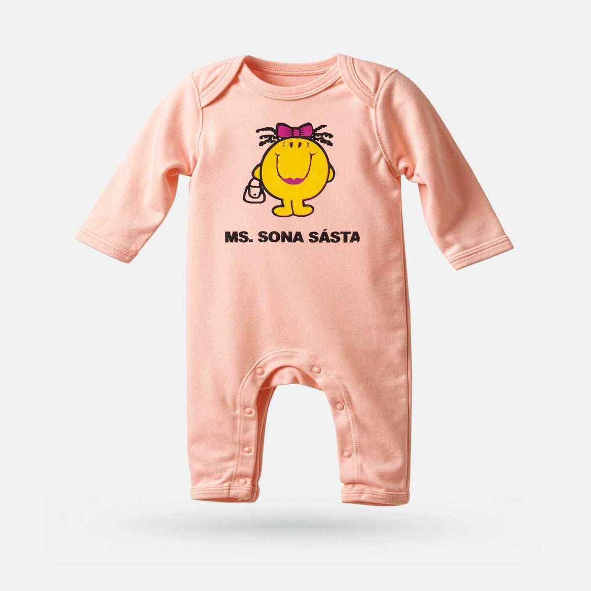 Ms. Sona Sásta - Baby Romper - Spailpín - 3-6 Months / Peach