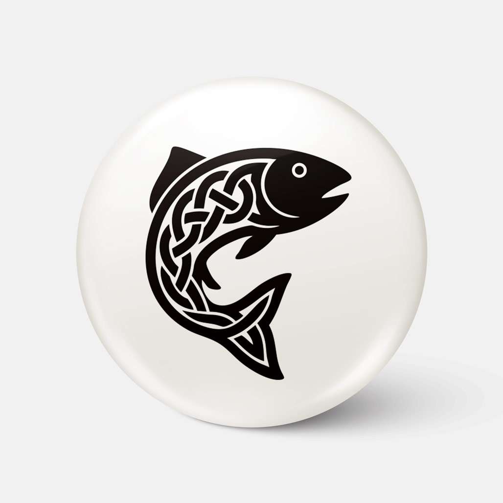Bradán Ceilteach - Badge - Spailpín