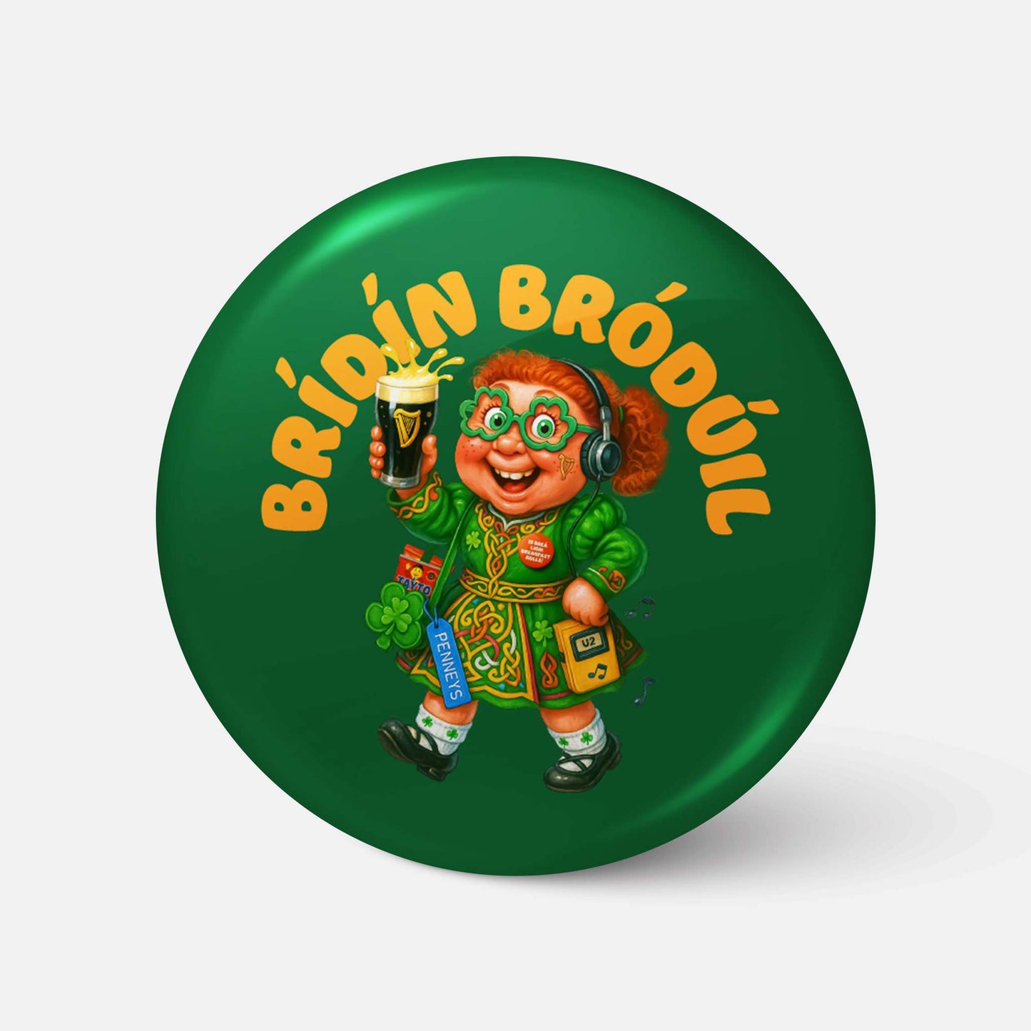 Brídín Bródúil - Badge - Spailpín