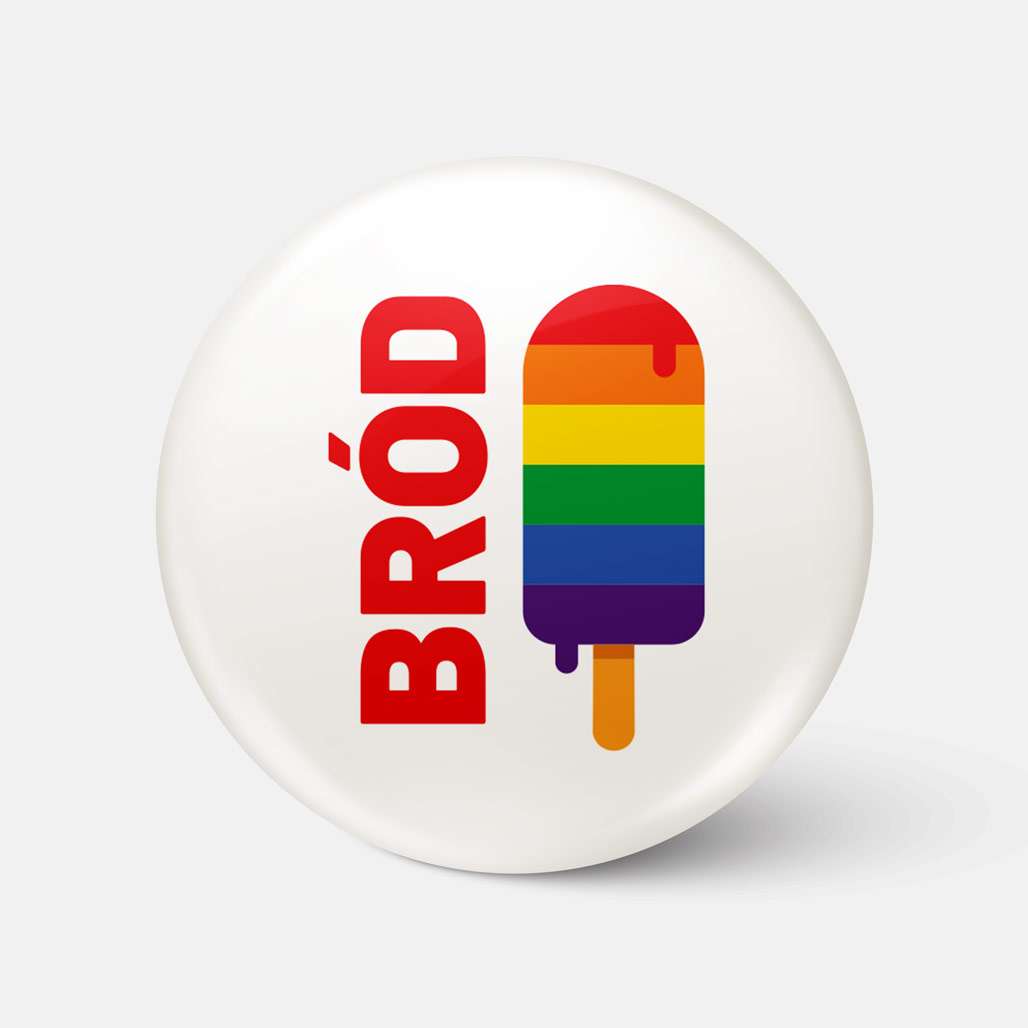 Róitéan Bróid - Badge - Spailpín