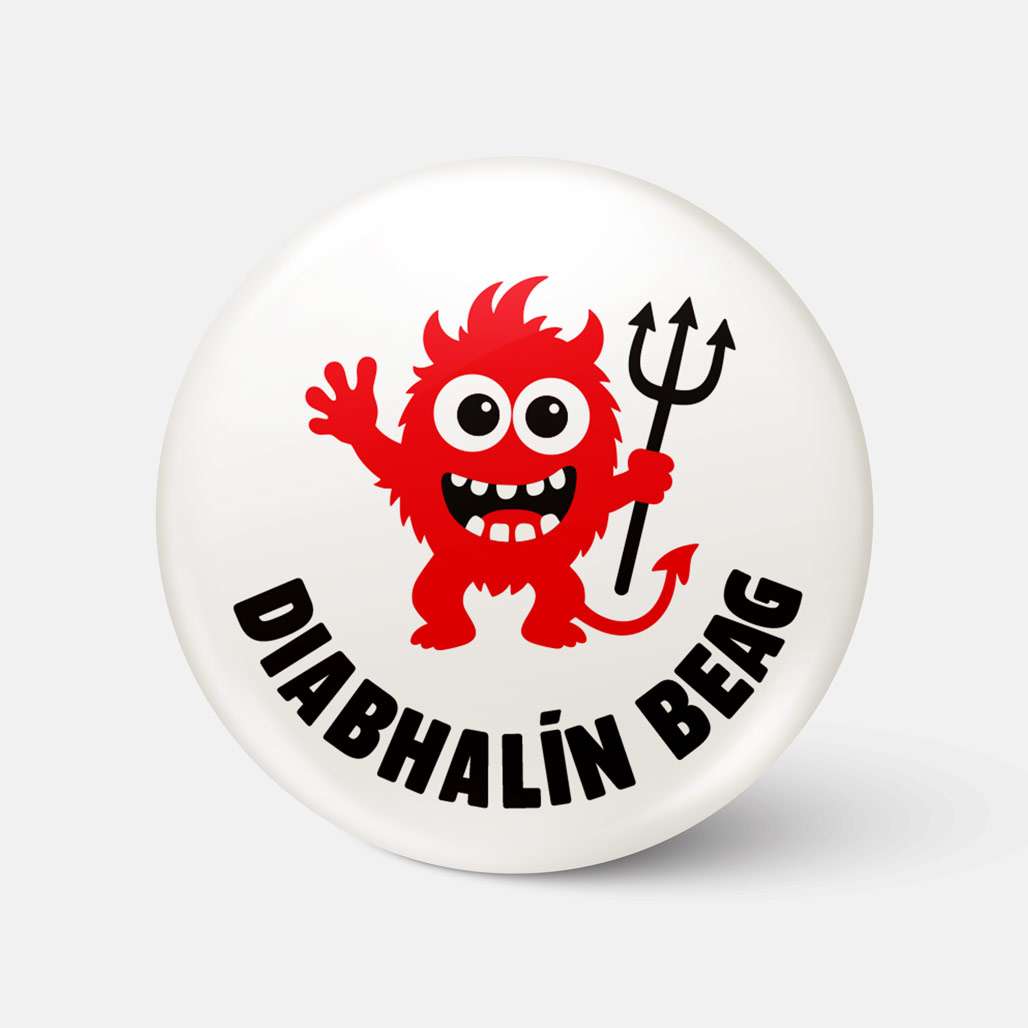 Diabhalín Beag - Badge - Spailpín