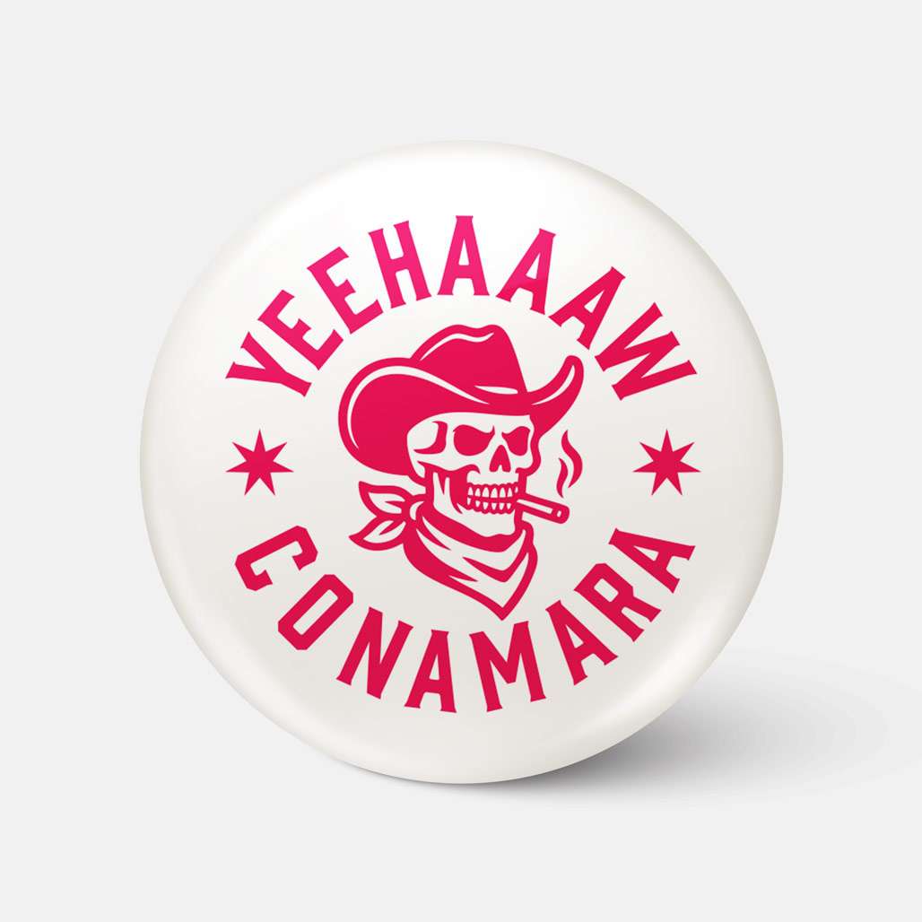 Yeehaaaw Conamara - Badge - Spailpín