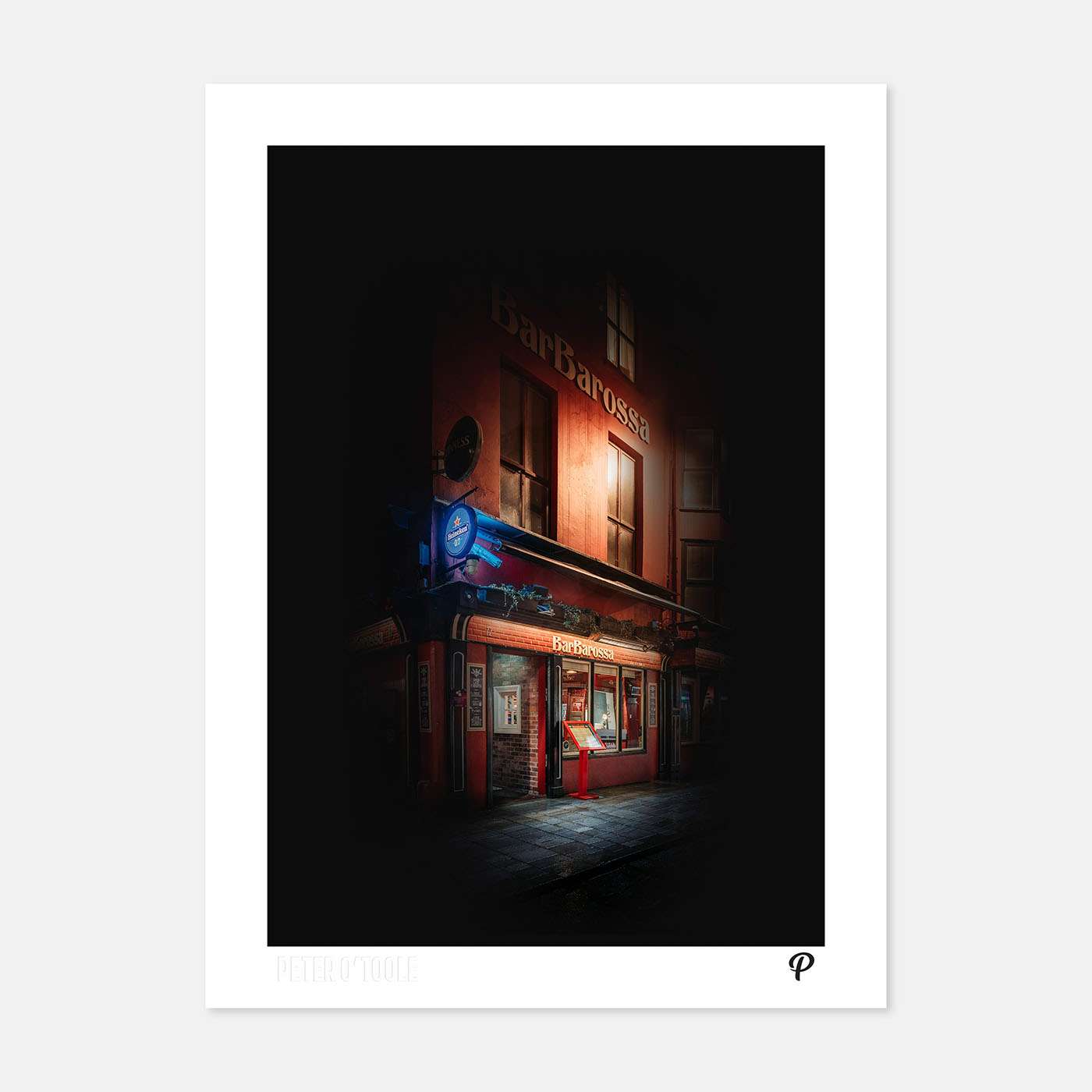 Barbarossa Pub Print - Spailpín - A4 Print