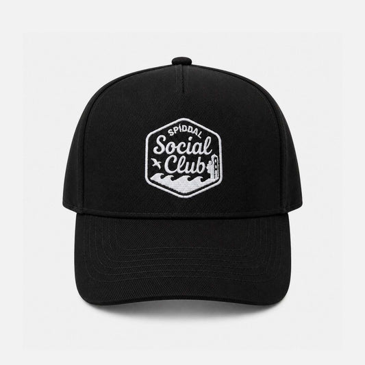 Spiddal Social Club - Baseball Cap - Spailpín - One Size / Black