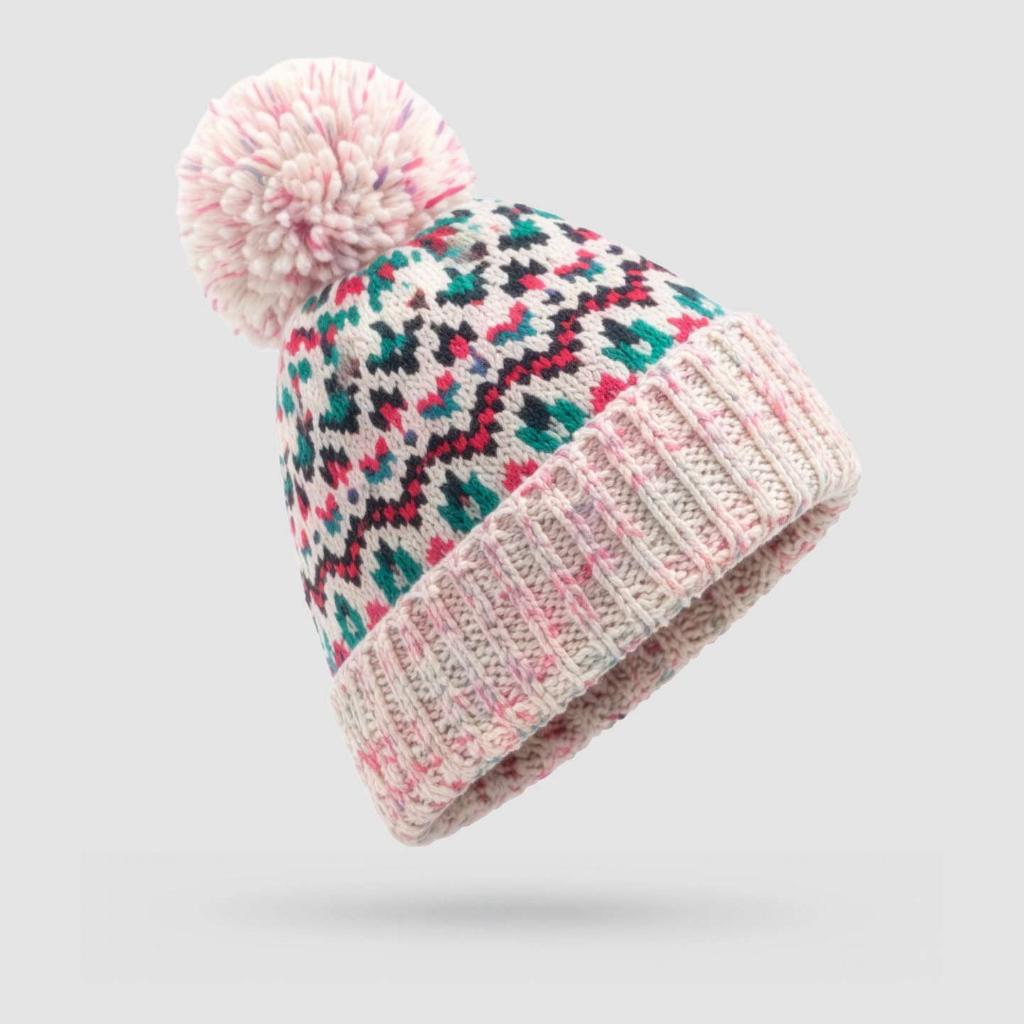 Beechfield Blizzard 3 Pom Pom - Beanie - Spailpín