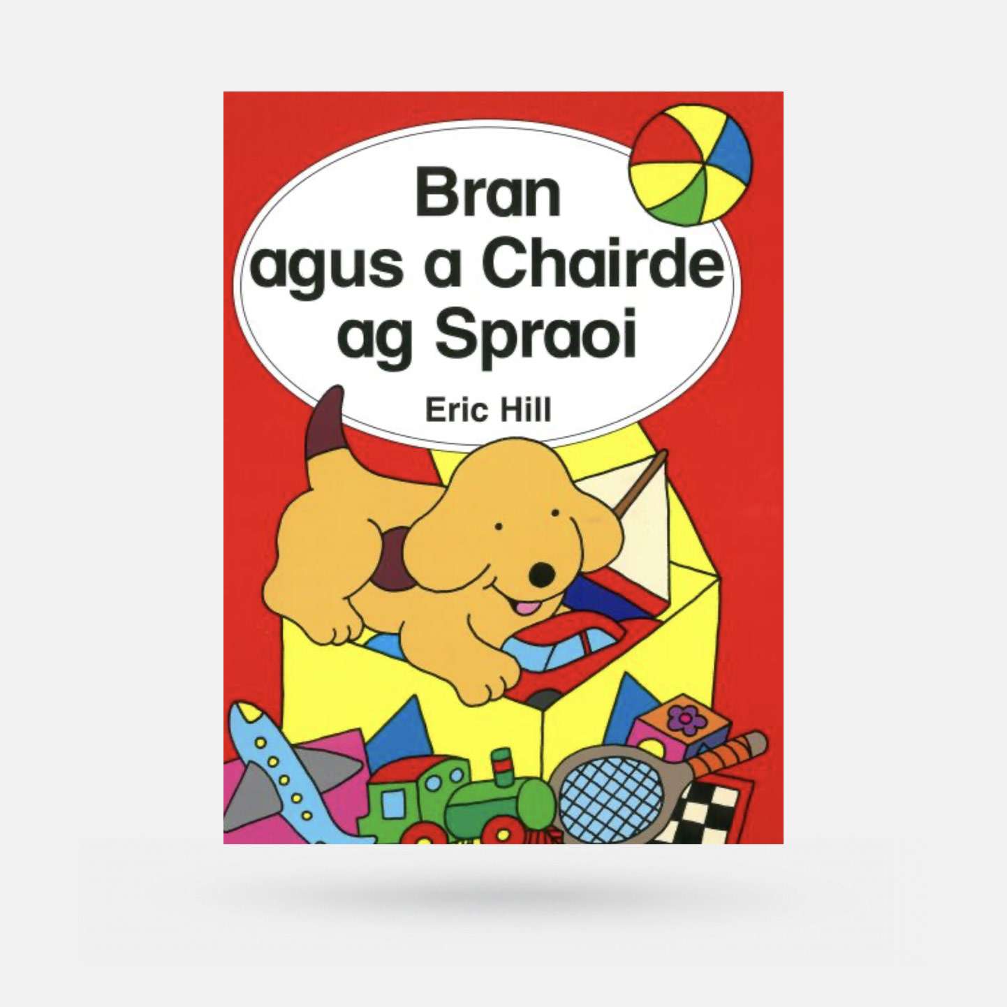 Bran agus a Chairde ag Spraoi by Eric Hill - Book - Spailpín