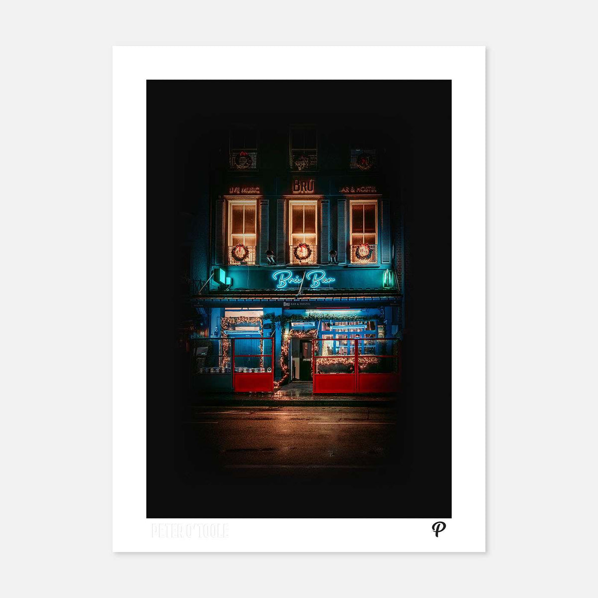 Brú Bar Pub Print - Spailpín - A4 Print