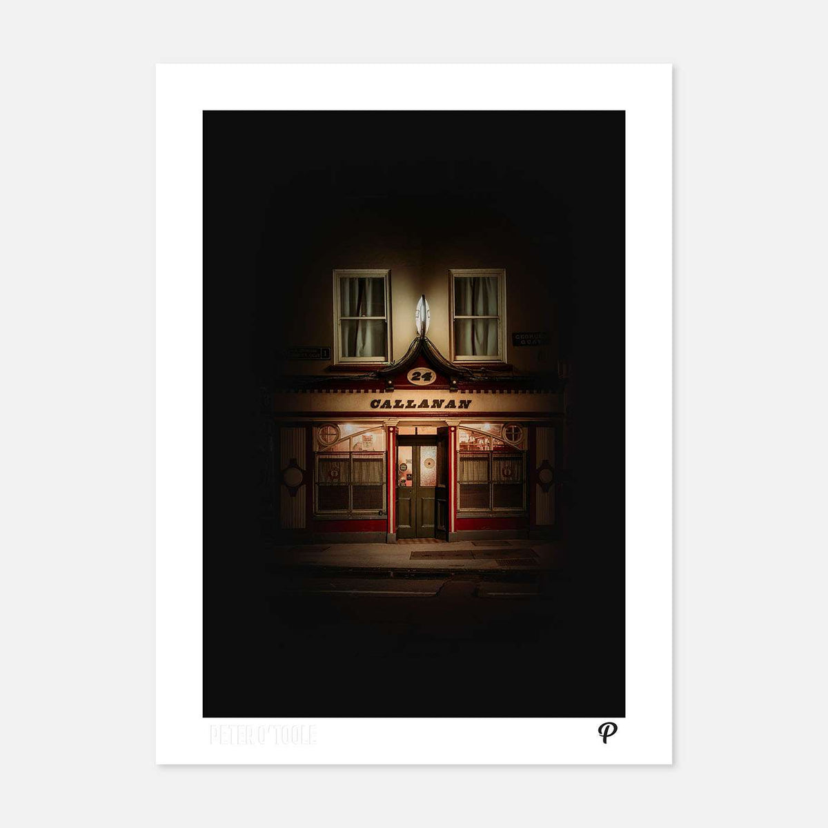 Callanan's Bar Pub Print - Spailpín - A4 Print