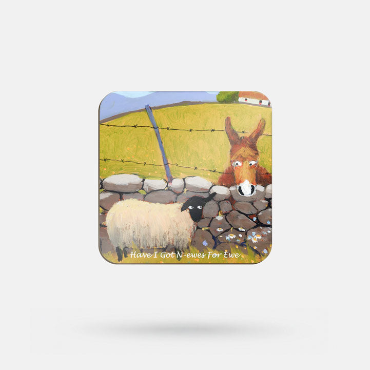 Have I Got News For Ewe - Coaster