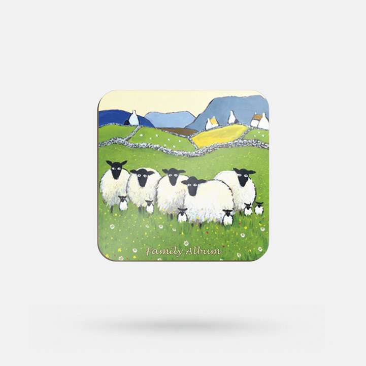 Family Album by Thomas Joseph - Coaster - Spailpín