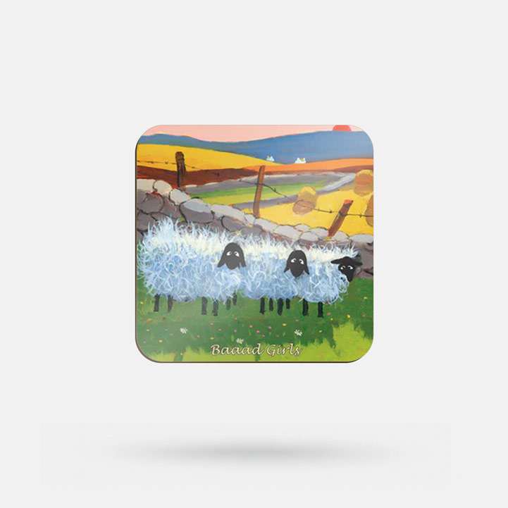 Baaad Girls by Thomas Joseph - Coaster - Spailpín