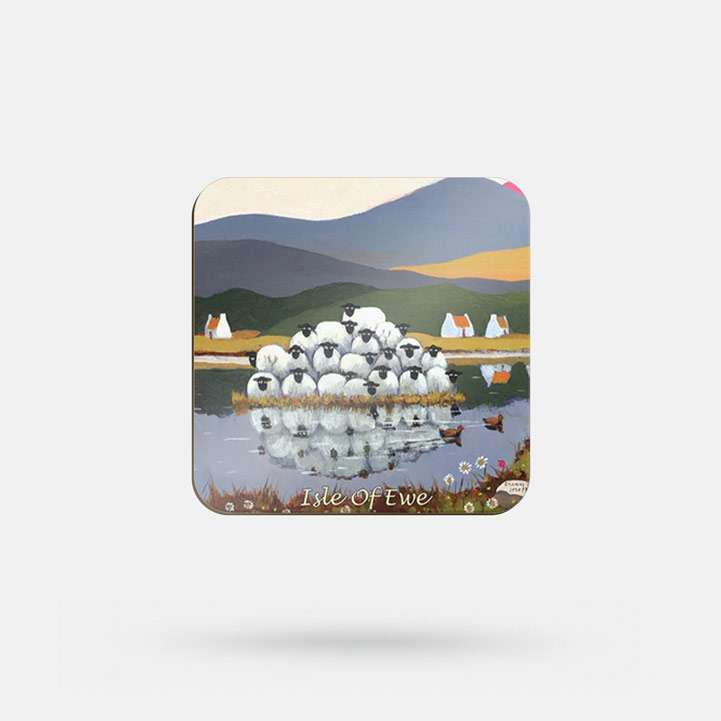 Isle Of Ewe by Thomas Joseph - Coaster - Spailpín