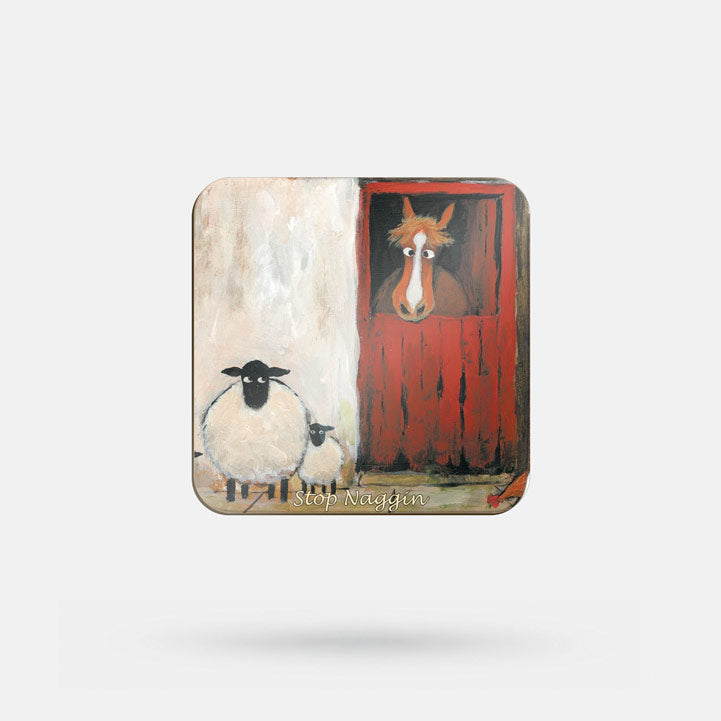 Stop Nag-ing - Coaster