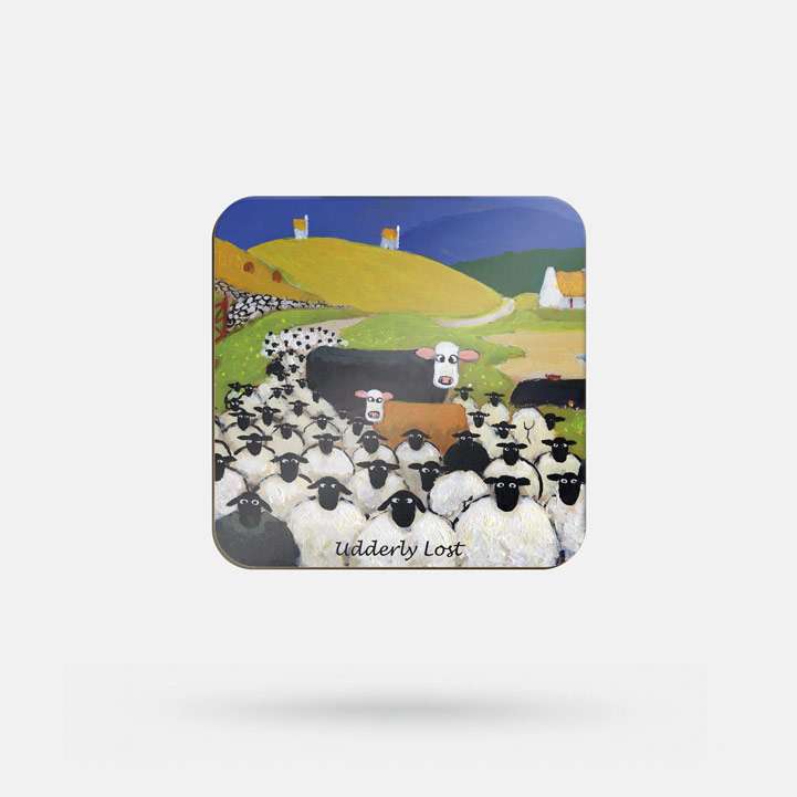 Udderly Lost by Thomas Joseph - Coaster - Spailpín