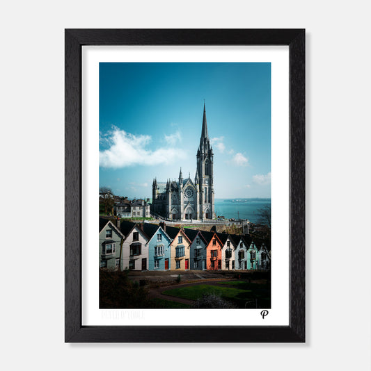 Cobh Cathedral and the Deck of Cards Print