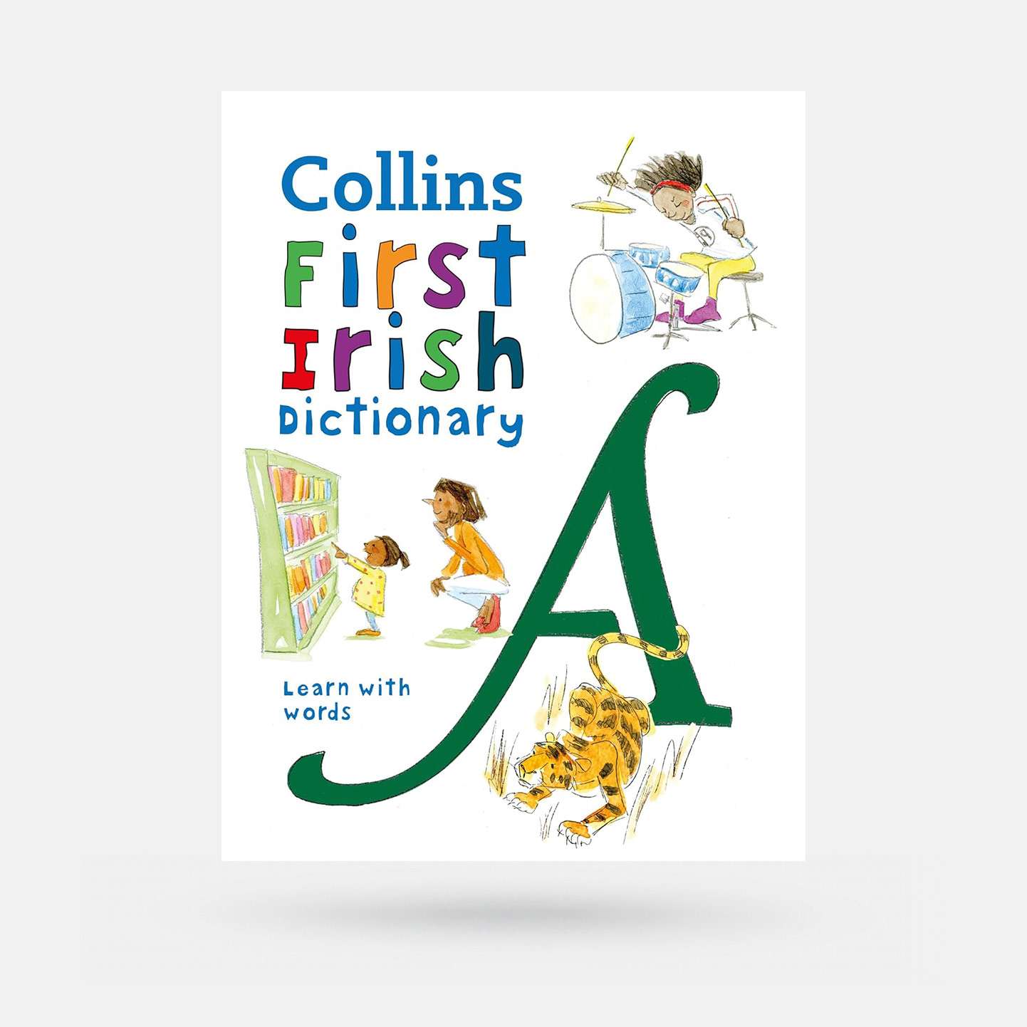 First Irish Dictionary: 500 first words for ages 5+ - Book - Spailpín