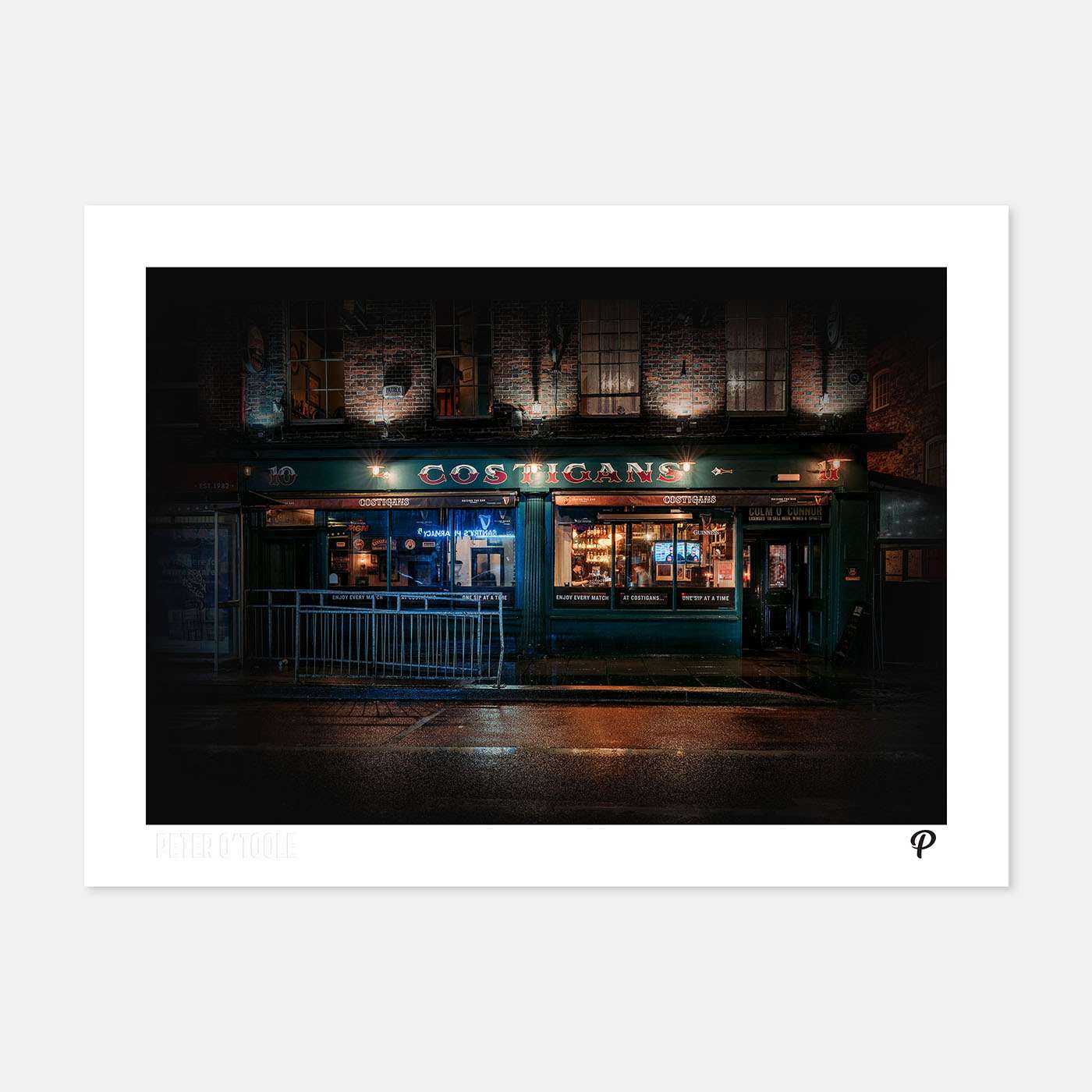 Costigan's Pub Print - Spailpín - A4 Print