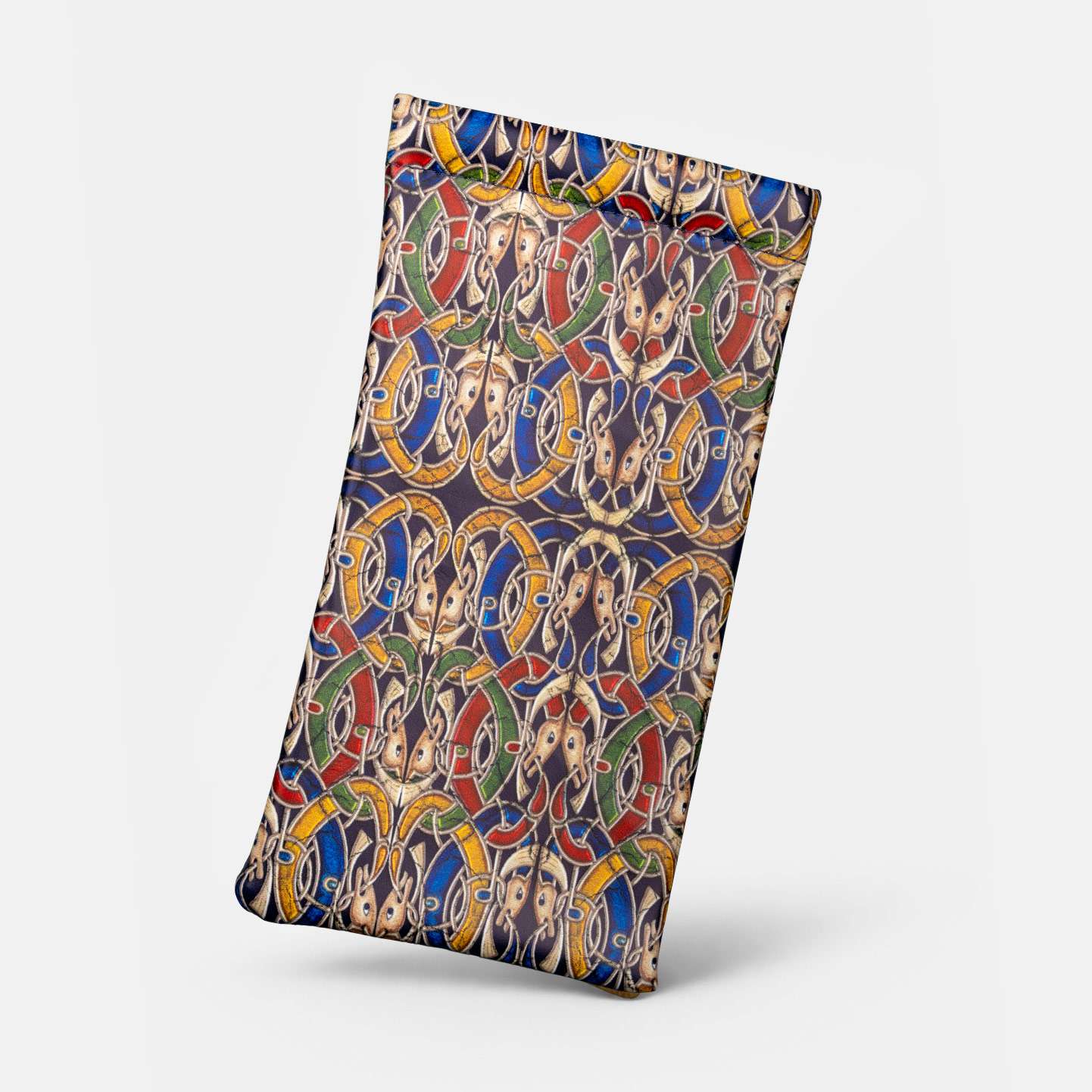 Celtic Pattern One by Rachel Arbuckle - Glasses Pouch - Spailpín