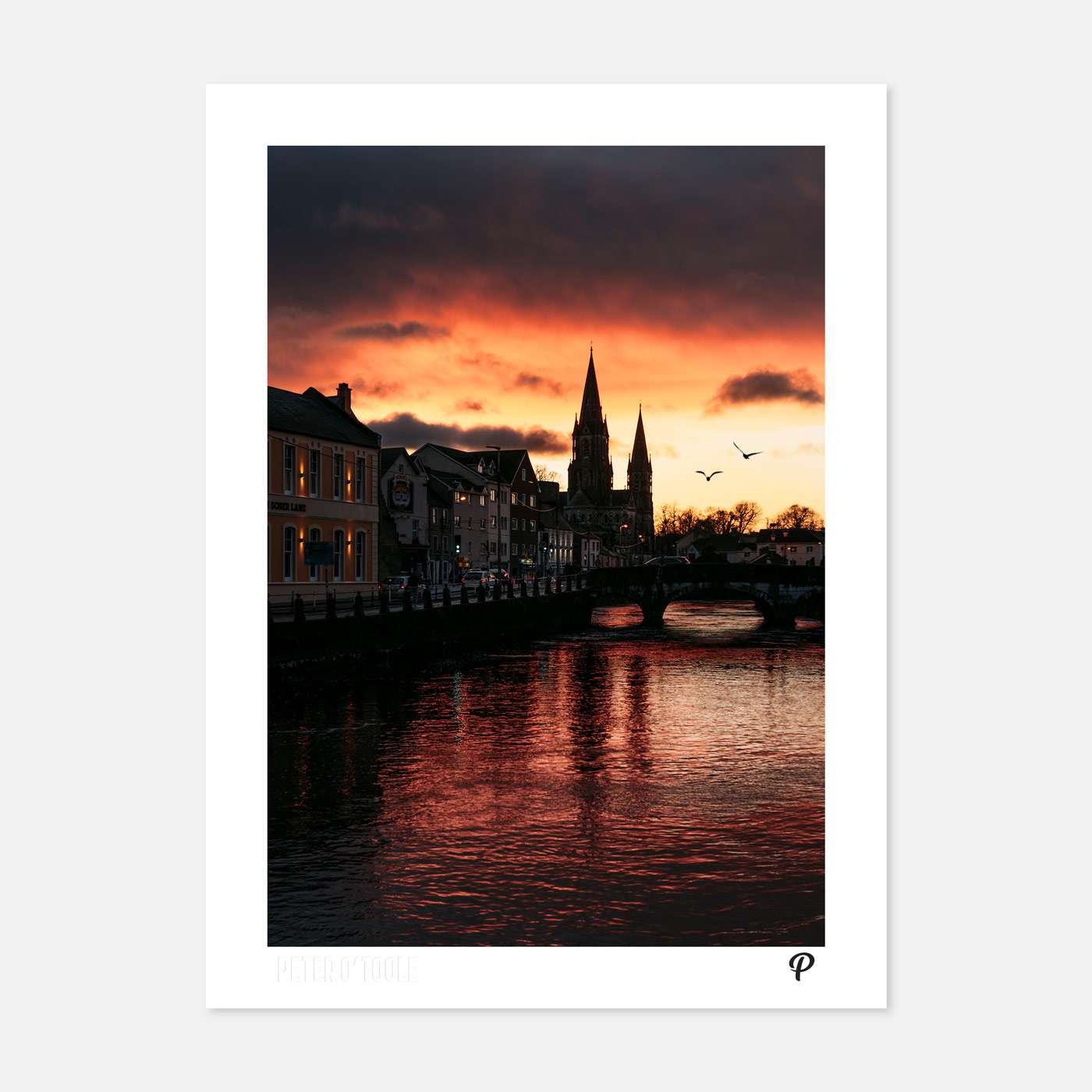 Fire & Stone Print - Spailpín - A4 Print