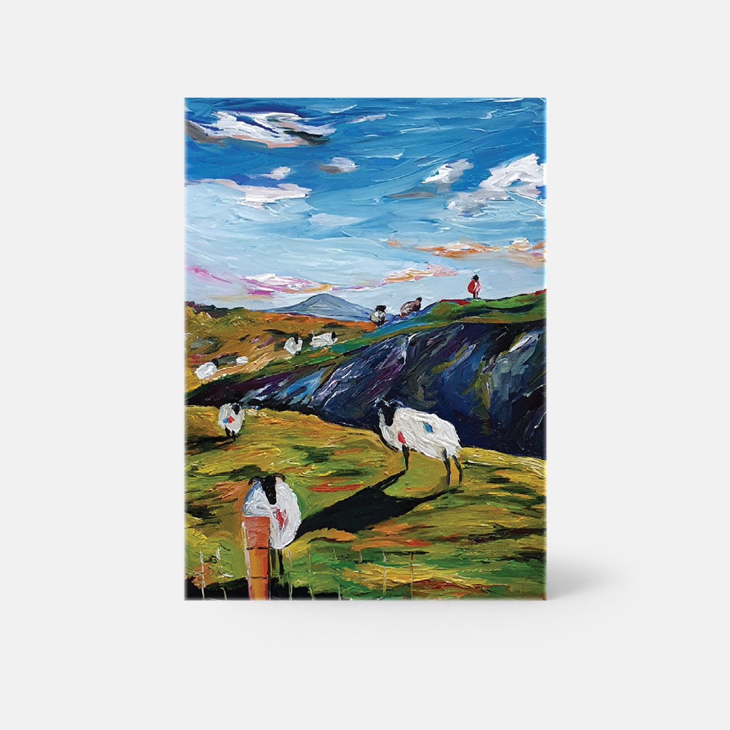 Connemara Sheep by Aoife Dowd - Magnet