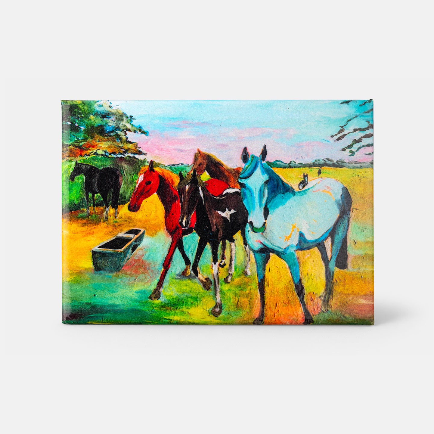 Connemara Ponies by Aoife Dowd - Magnet