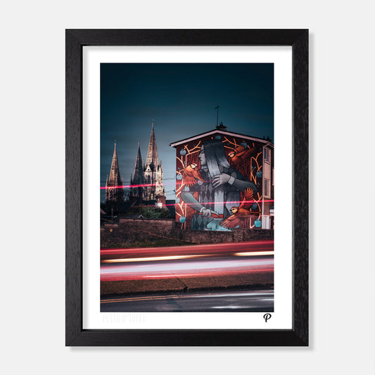 Friz Mural of Goddess Clíodhna Print