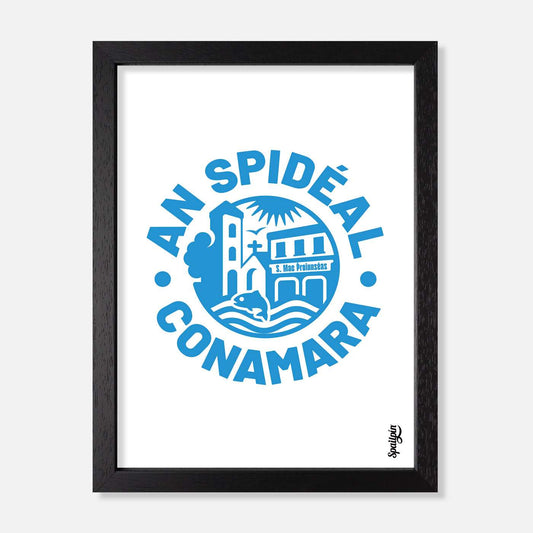 An Spidéal, Conamara - Print - Spailpín - A5 Framed