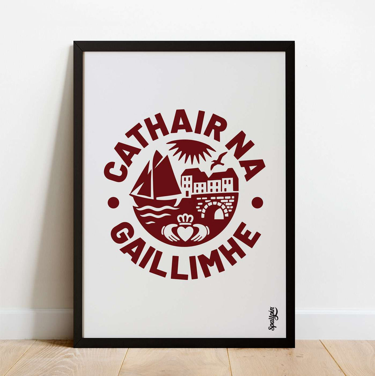 Cathair na Gaillimhe - Print - Spailpín